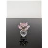 Image 2 : Swarovski Crystal A Dozen Pink Roses Figurine
