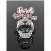 Image 4 : Swarovski Crystal A Dozen Pink Roses Figurine
