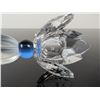 Image 5 : Swarovski Crystal Blue Flower Candleholder
