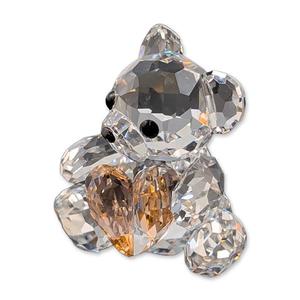 Swarovski Crystal Kris Bear Figurine, From the Heart