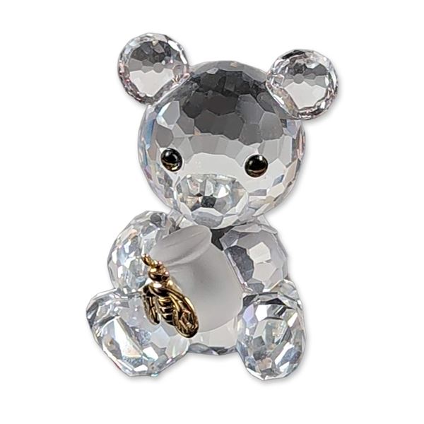Swarovski Crystal Kris Bear with Bee Figurine