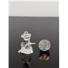 Image 5 : Swarovski Crystal Nativity Shepherd Figurine
