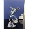Image 2 : Swarovski Crystal Paikea Whale Figurine and Plaque