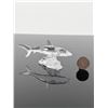 Image 5 : Swarovski Crystal Shark and Wave Figurine