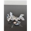 Image 4 : Swarovski Crystal Turtledoves Figurine