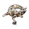 Image 1 : Swarovski Faceted Crystal 2016 Event Figurine, Baby Crocodile