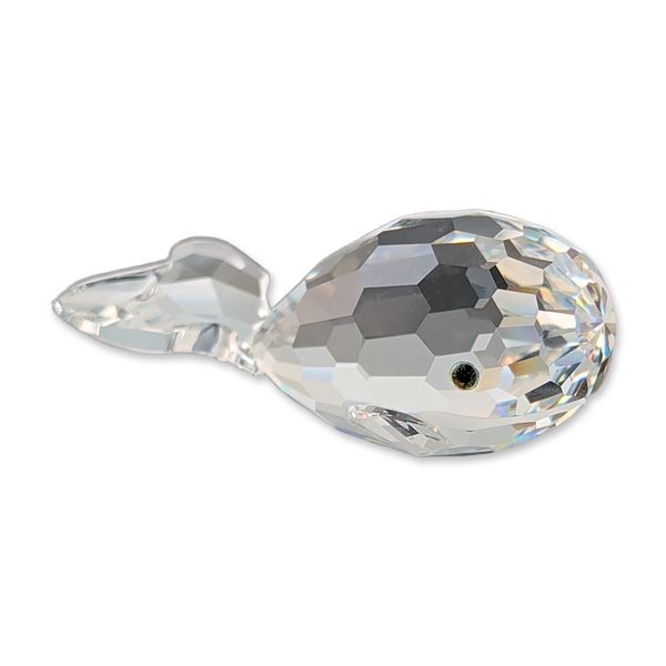 Swarovski Michael Stamey Signed Crystal Whale Figurine