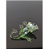 Image 4 : Swarovski SCS 2008 Green Gecko Crystal Figurine