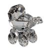 Image 1 : Swarovski Silver Crystal Baby Carriage