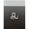 Image 2 : Swarovski Silver Crystal Cobra Snake Figurine