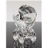 Image 2 : Swarovski Silver Crystal Faceted Baby Carriage