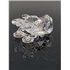 Image 3 : Swarovski Silver Crystal Faceted Baby Carriage