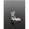 Image 3 : Swarovski Silver Crystal Figurine, Mini Sitting Fox