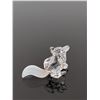 Image 4 : Swarovski Silver Crystal Figurine, Mini Sitting Fox