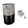 Image 1 : Swarovski Silver Crystal Grand Piano and Stool