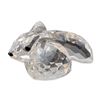 Image 1 : Swarovski Silver Crystal Sitting Bunny Rabbit Figurine