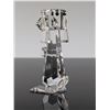 Image 2 : Swarovski Silver Crystal Tall Pluto Dog Figurine