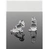 Image 2 : Pair of Swarovski Crystal Animal Figurines