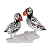 Image 1 : Swarovski Crystal Puffin Pair Figurine