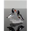 Image 2 : Swarovski Crystal Puffin Pair Figurine