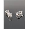 Image 3 : Two Swarovski Silver Crystal Cat Figurines