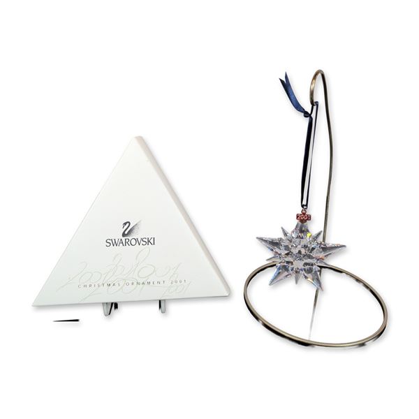 Swarovski 2001 Crystal Christmas Star Ornament