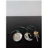 Image 3 : 3pc Swarovski Crystal Christmas Memories Ornaments