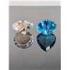 Image 2 : 2pc Swarovski Crystal SCS Heart and Lion Head Paperweights