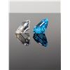 Image 3 : 2pc Swarovski Crystal SCS Heart and Lion Head Paperweights