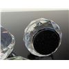 Image 4 : 7pc Swarovski Collectors Society Crystal Paperweights and Display Base