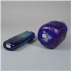 Image 3 : 2pc Gozo Glass Iridescent Studio Glass Vases