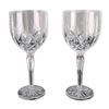 Image 1 : Pair of Marquis by Waterford Brookside Crystal Goblets