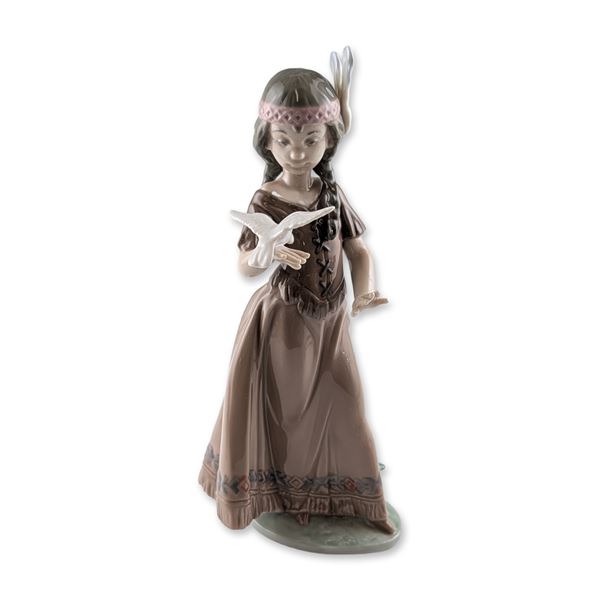 Lladro American Love Porcelain Figurine 6153