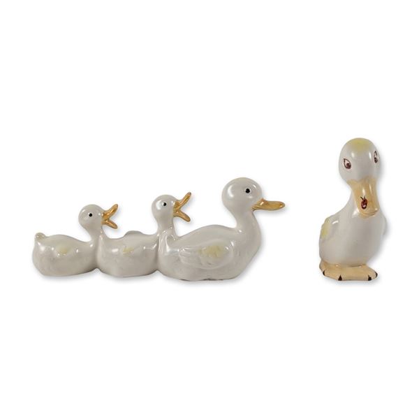 Two Beswick Ceramic Duck Figurines
