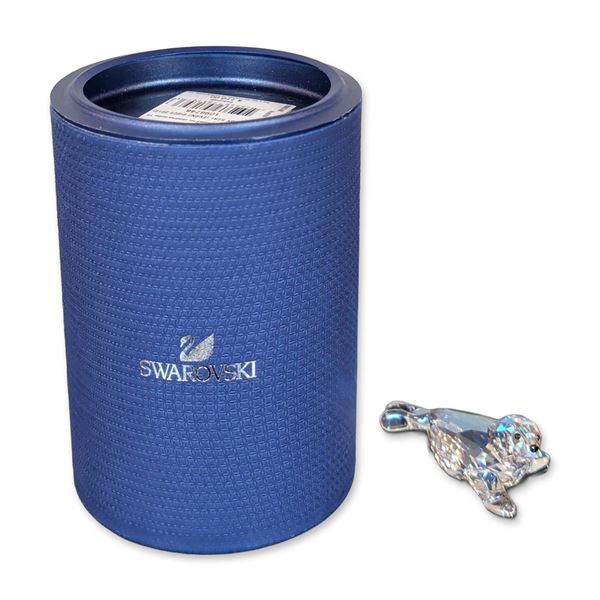 Swarovski Crystal Baby Seal Figurine 2012 Event Piece