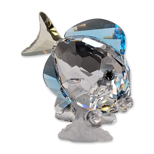 Swarovski Crystal Blue Tang Fish Figurine
