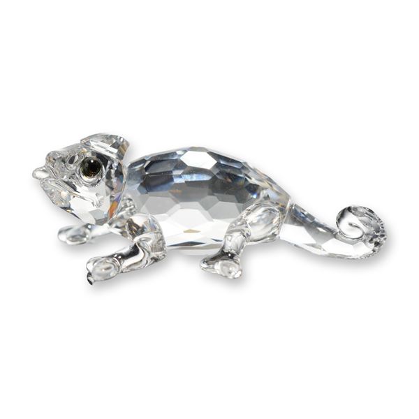 Swarovski Crystal Chameleon Figurine