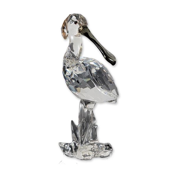 Swarovski Crystal Spoonbill Bird Figurine