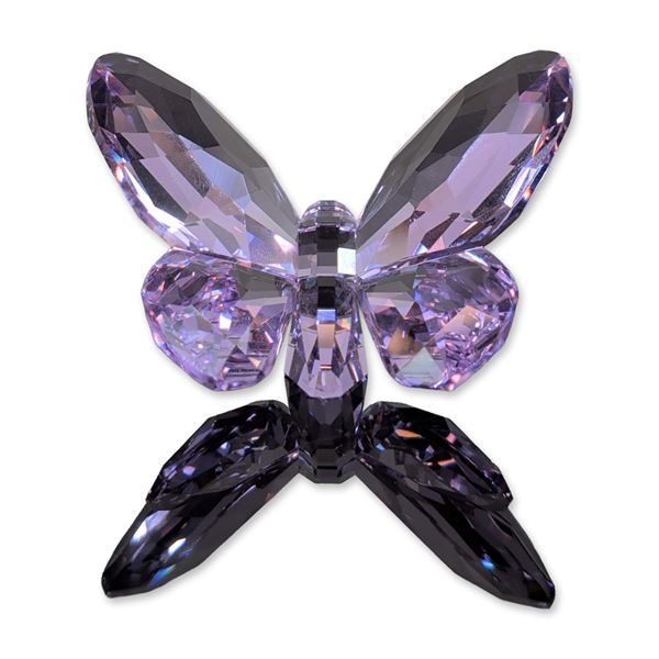 Swarovski Crystal Violet Brilliant Butterfly Figurine