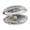 Image 1 : Swarovski Silver Crystal Shell with Pearl