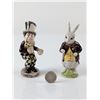 Image 4 : 2pc Beswick Alice Series Ceramic Figurines
