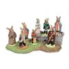 Image 1 : Royal Doulton Bunnykins Robin Hood Figurine Complete Set