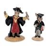 Image 1 : Pair of Royal Doulton Bunnykins Academic Ceramic Figurines
