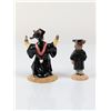 Image 2 : Pair of Royal Doulton Bunnykins Academic Ceramic Figurines