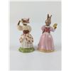Image 2 : 2pc Royal Doulton Bunnykins Porcelain Figurines