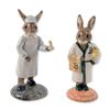 Image 1 : Pair of Royal Doulton Bunnykins Porcelain Figurines