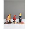 Image 2 : 3pc Royal Doulton Bunnykins Firefighter Figurines