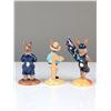 Image 2 : 3pc Royal Doulton Limited Edition Bunnykins Figurines