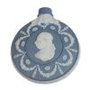 Image 1 : Wedgwood Jasperware George III Portrait Scent Bottle