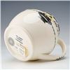 Image 3 : Wedgwood The Etruria Black Laurel Pattern Queen's Ware Cream Jug ca. 1930
